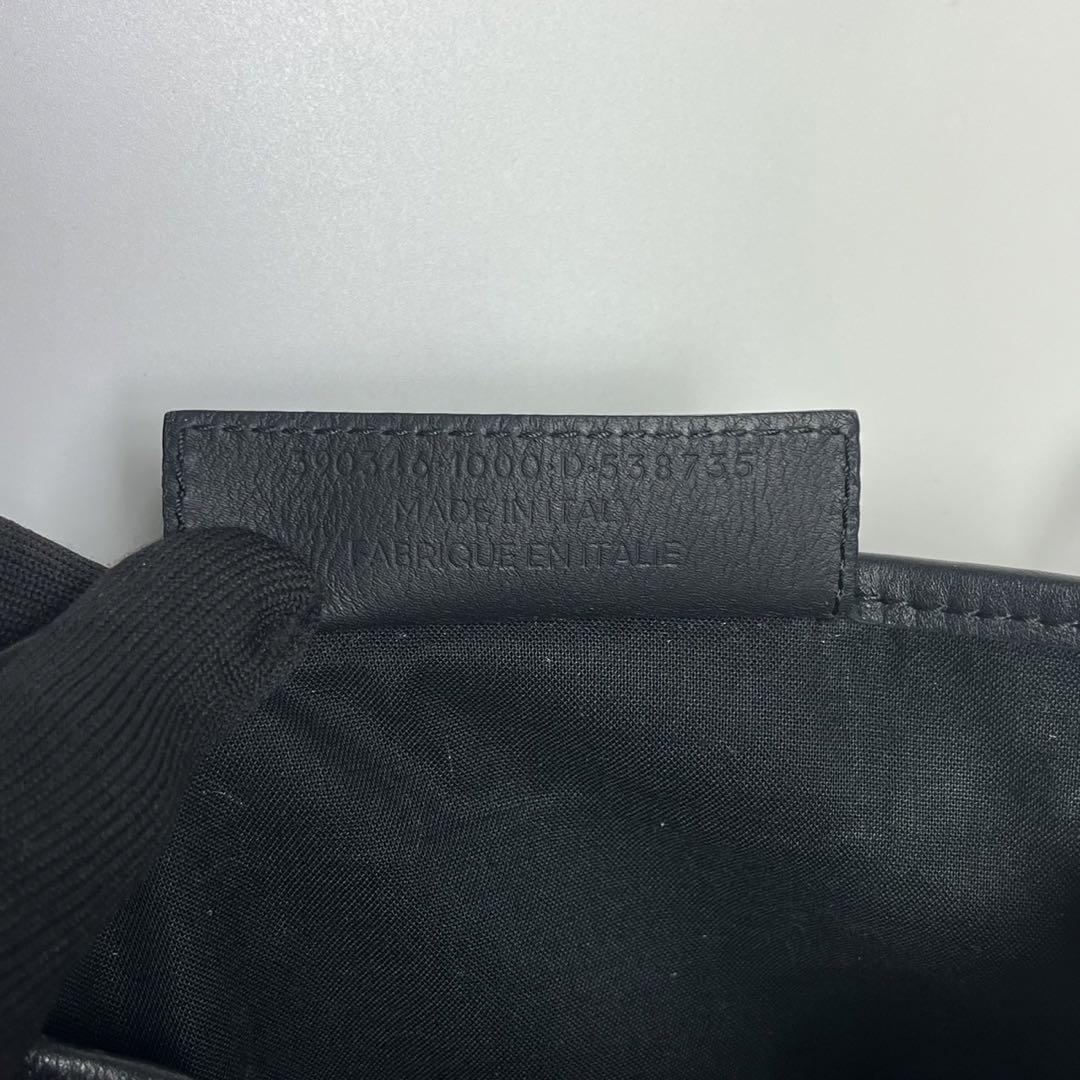 【美品】バレンシアガ カーフレザー ネイビーカバス xs 2way トートバッグ 画像8