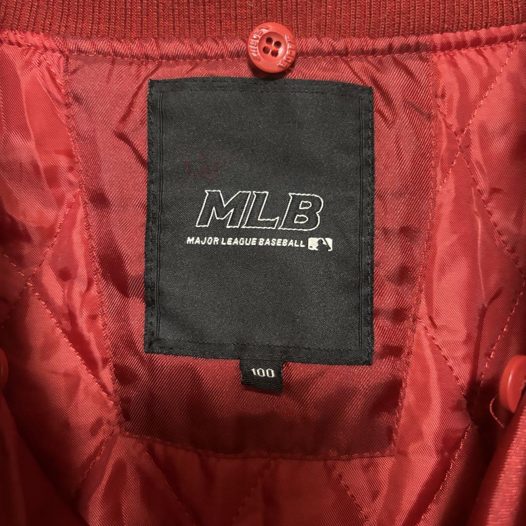 MBL インディアンス(現ガーディアンズ) スタジアムジャンバー　Lサイズ MLB インディアンス スタジアムジャンパー Lサイズ