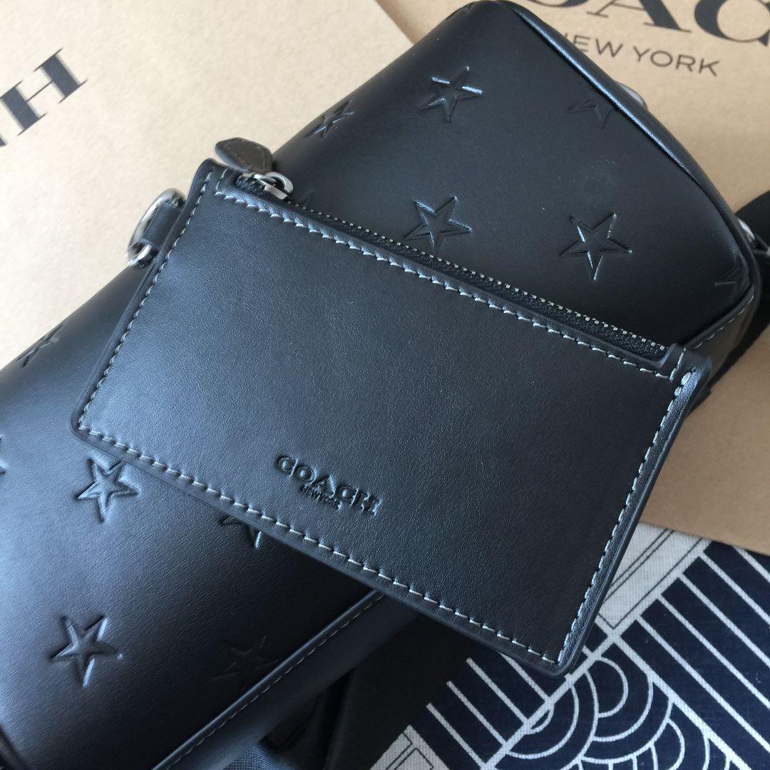 COACHバッグ ショルダーバッグ CW324 ブラックメンズクロスボディー