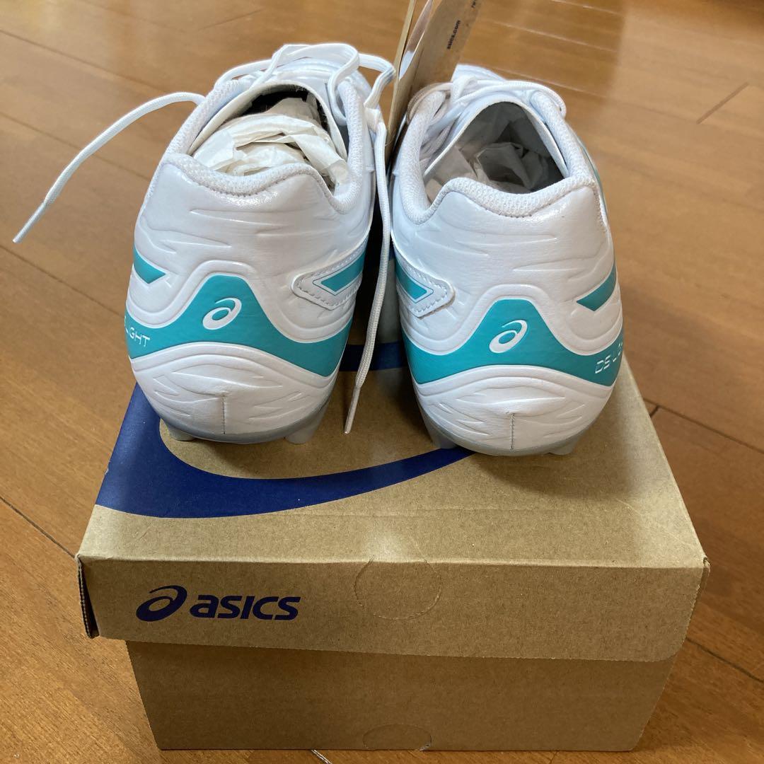 新品asics スパイクDSLIGHT CLUB白/sea glass 27.5