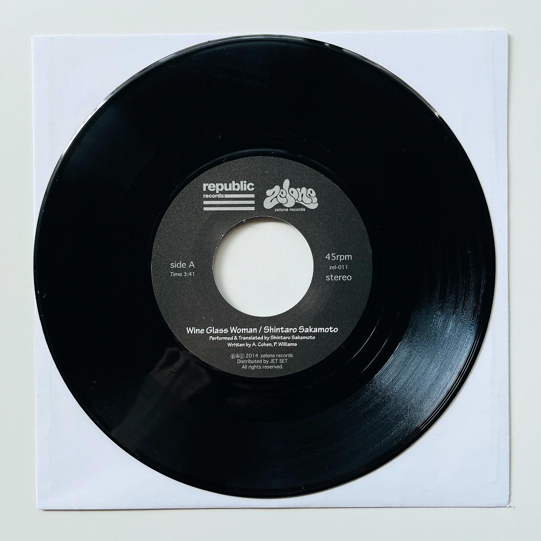 限定 7インチレコード 坂本慎太郎 MAYER HAWTHORNE ゆらゆら帝国