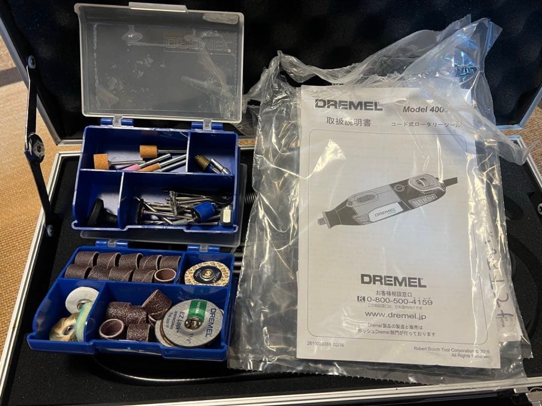 Dremel ドレメル プレミアムセット〔4000-8|64JA〕目立った傷や汚れなし HRDEVELOPMENT_JP