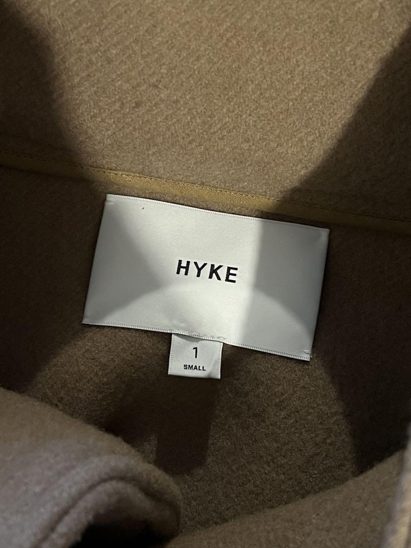HYKE DOUBLE FACE DUFFLE JACKET ベージュ　サイズ1