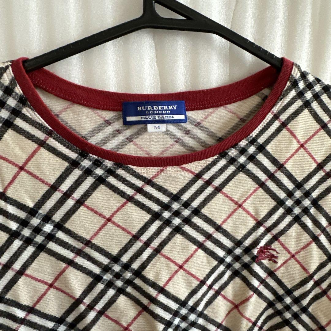 美品☆BURBERRY LONDON BLUELABEL ノバチェック半袖シャツ 極美品】BURBERRY LONDON BLUE LABELノバチェック 半袖 - メルカリ
