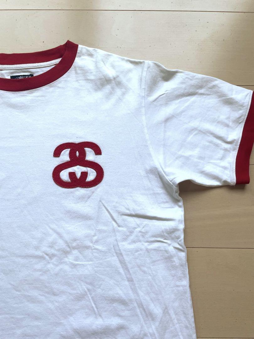 stussy old stussy リンガーt tシャツ