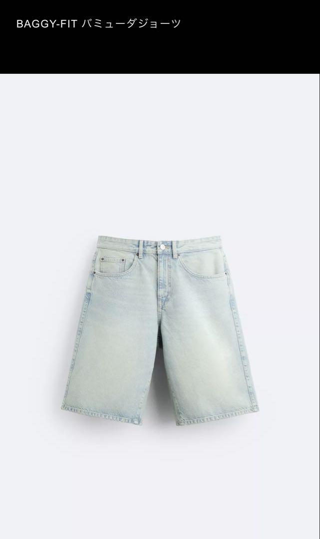 【ZARA】BAGGY-FIT バミューダジョーツ ZARA BAGGY-FIT バミューダジョーツ - メルカリ