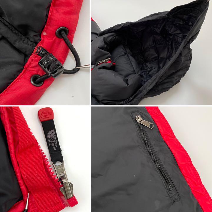 人気100%新品 ノースフェイス ブラック ダウン 700 OVqhG-m72441363820 ヌプシジャケット メンズXS レッド 日本製好評