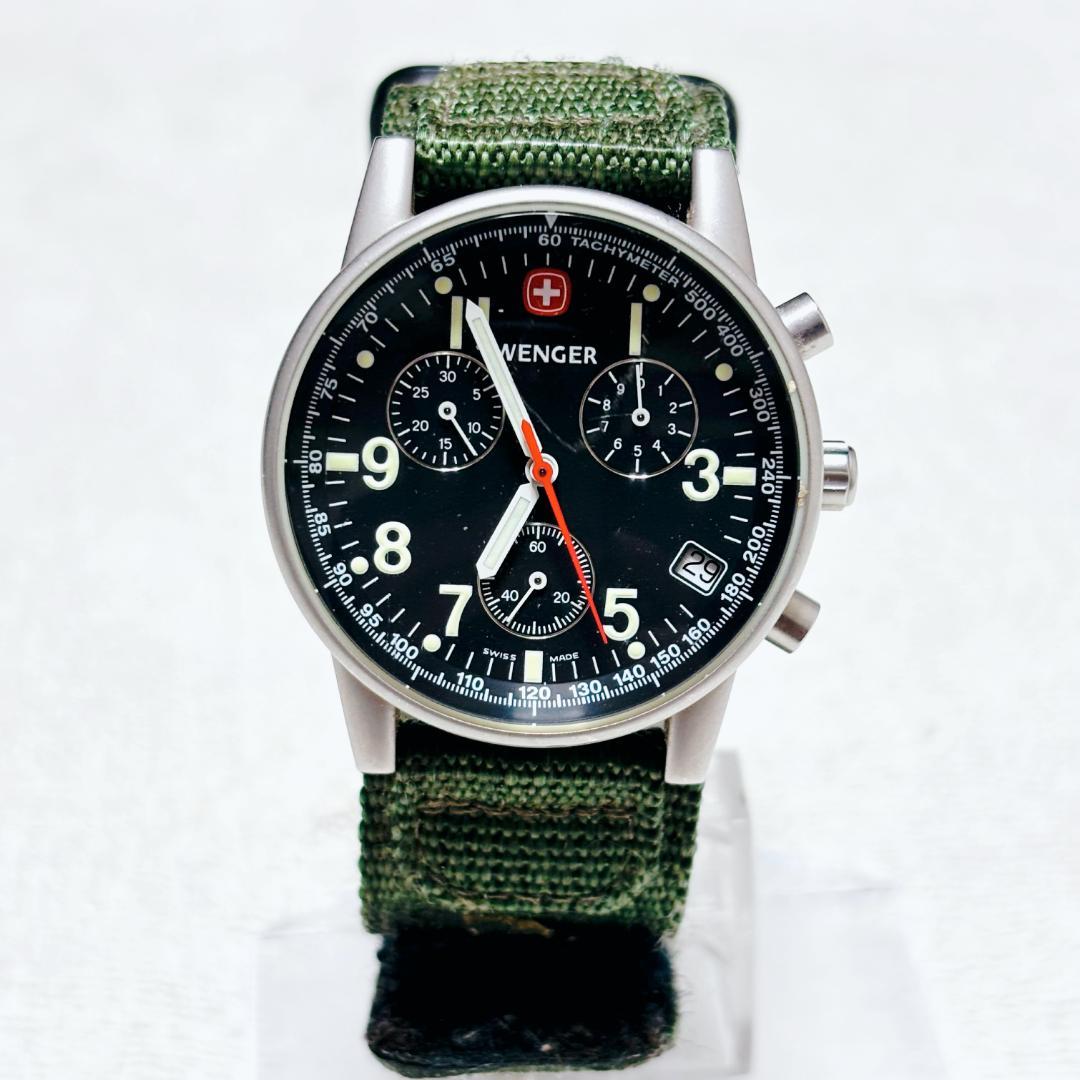 【動作品】キズ汚れあり WENGER ウェンガー 7072X グリーン