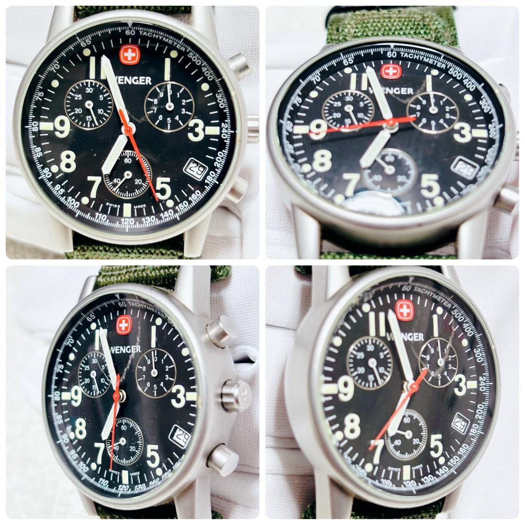 【動作品】キズ汚れあり WENGER ウェンガー 7072X グリーン
