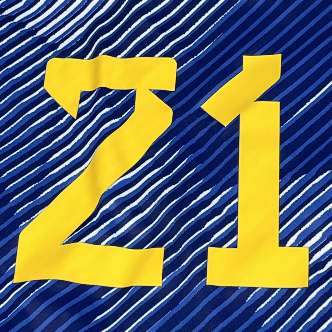 adidas 日本代表サッカーシャツ UEDA 21番　サムライブルー