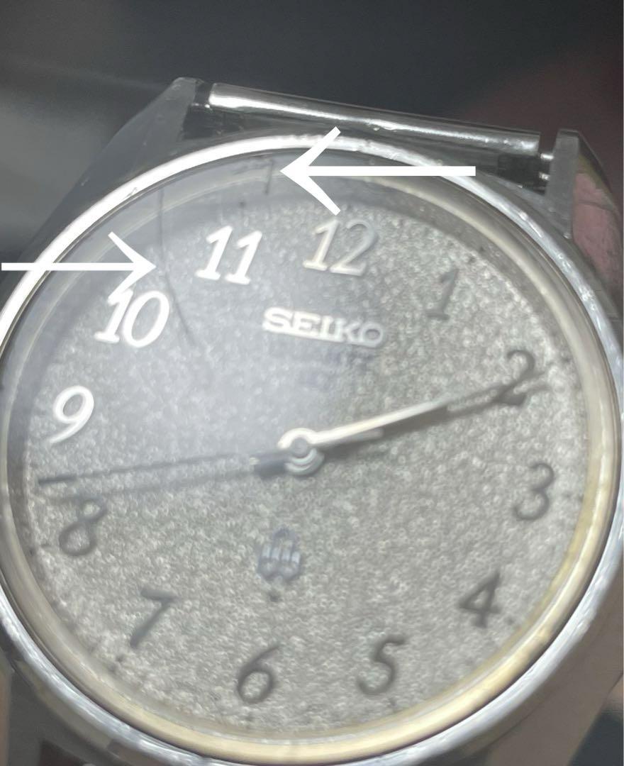 SEIKO 38-7030 QT 稼働品 38クォーツ 白雪 白目