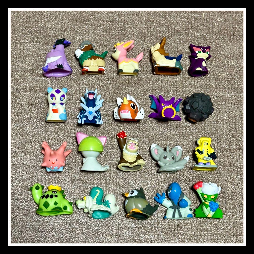 ポケモンキッズ　指人形　約100個 新発売のポケモンキッズをフルコンプ！今弾は〇〇が凄いぞ！【指