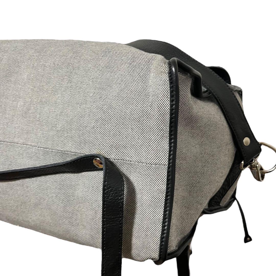 美品 TRAMONTANO 2way ボストンバッグ ビジネスバッグ レザー