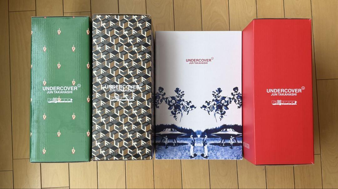 未開封品4型UNDERCOVER ベアブリック 100% & 400% セット