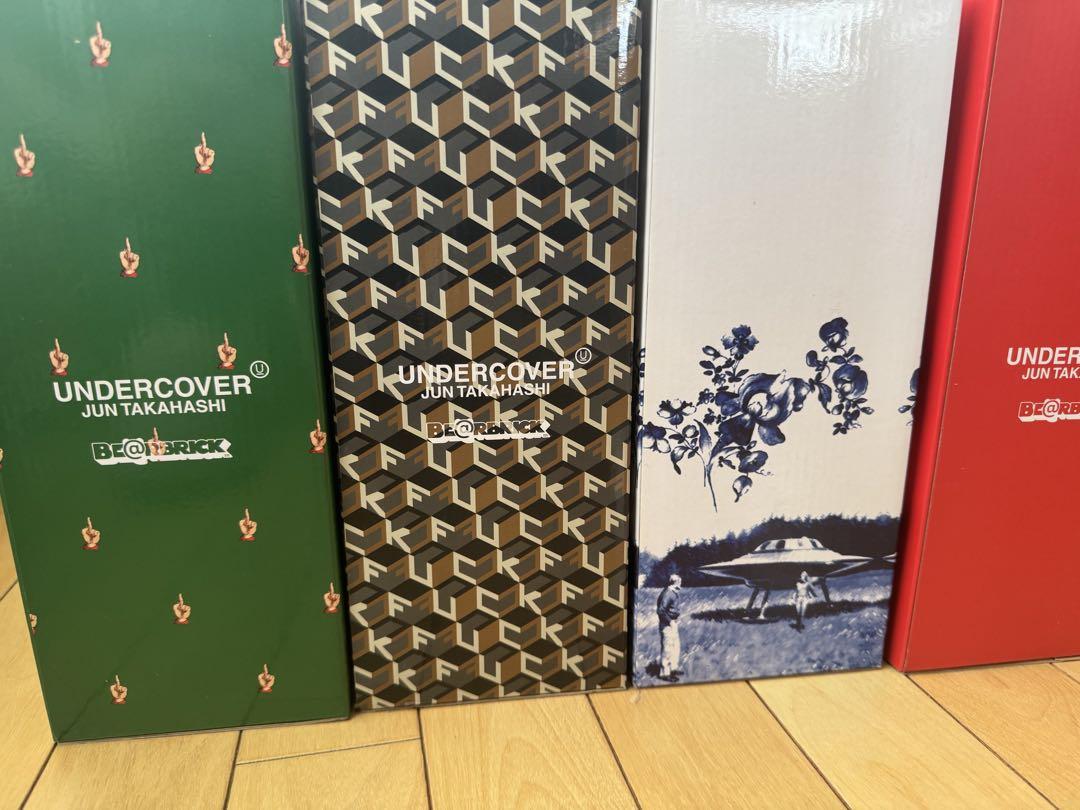 未開封品4型UNDERCOVER ベアブリック 100% & 400% セット