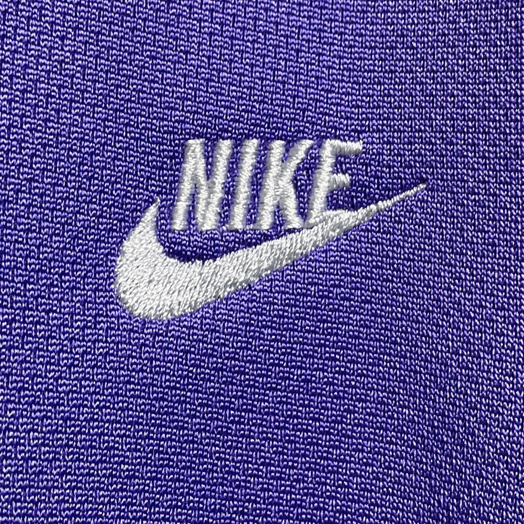 90s 銀タグNIKE ナイキトラックジャケット ジャージ パープル 紫  XL