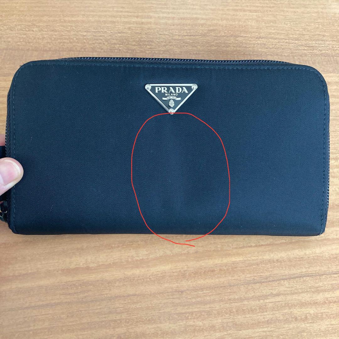 プラダ　M506 ナイロン　長財布