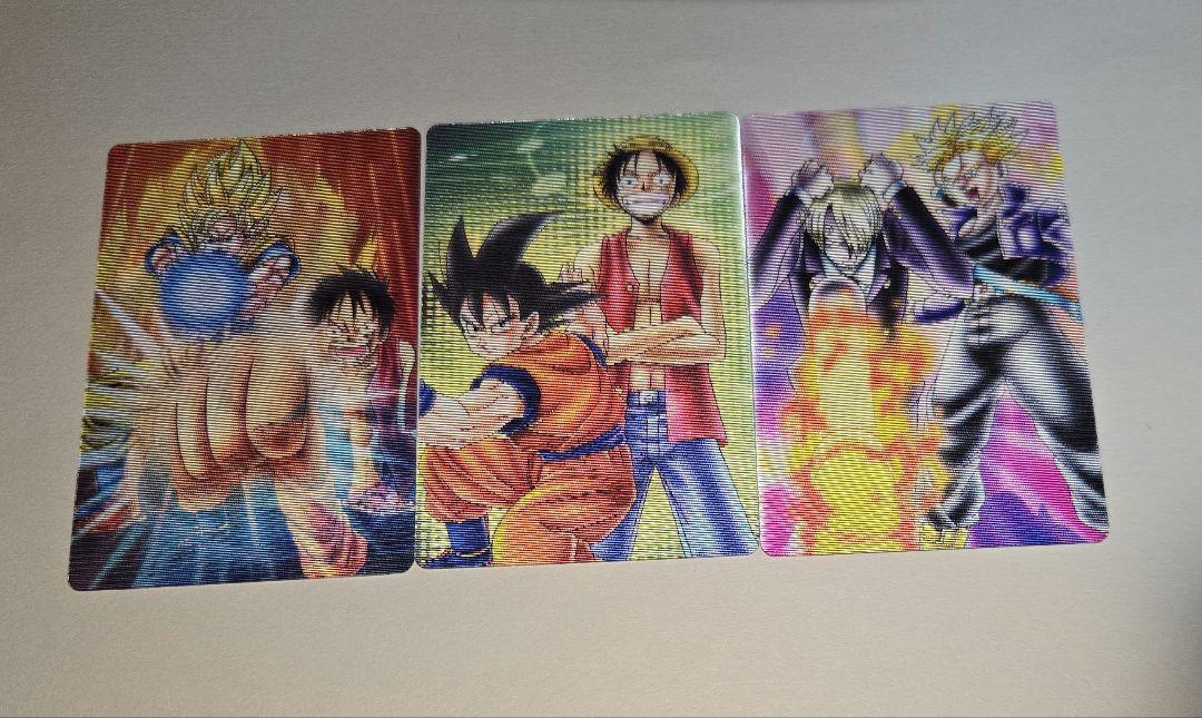 未開封☆40周年 ドラゴンボールZ×ワンピース コラボカード 続き