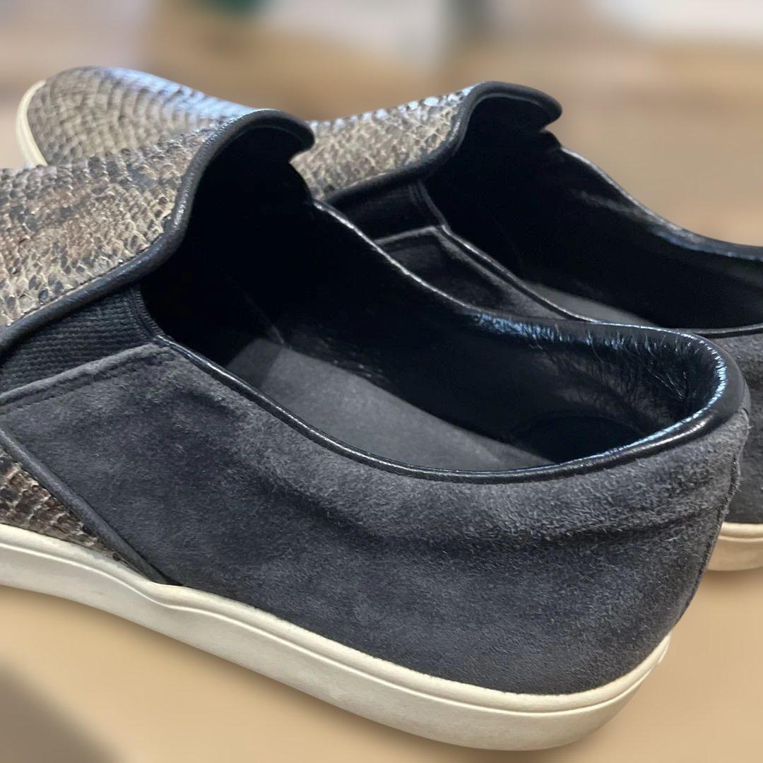 アシックス オニツカタイガー 26㎝ パイソン柄 スリッポン メンズ アシックス オニツカタイガー 26㎝ パイソン柄 スリッポン メンズ