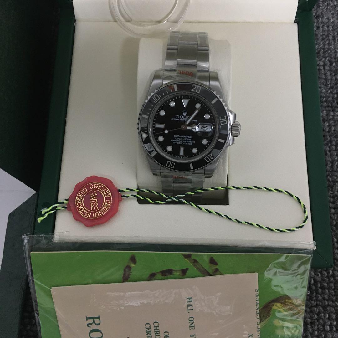 ROLEX ロレックス シードゥエラー ブラック メンズ腕時計 画像3