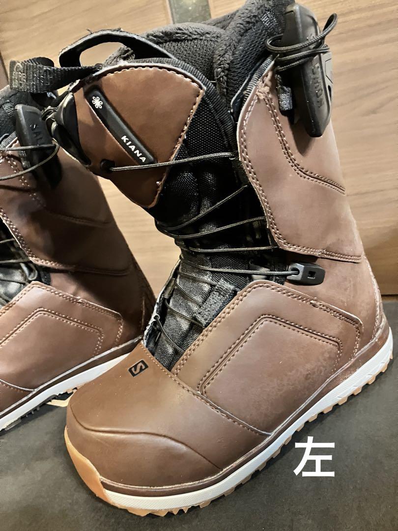 Salomon Kiana スノーボードブーツ ブラウン Salomon Kiana スノーボードブーツ ブラウン