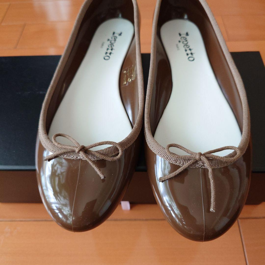 repetto バレエシューズ フラットシューズ ブラウン キャメル 38 新品 Repetto ブラウン フラットシューズ 38 - メルカリ