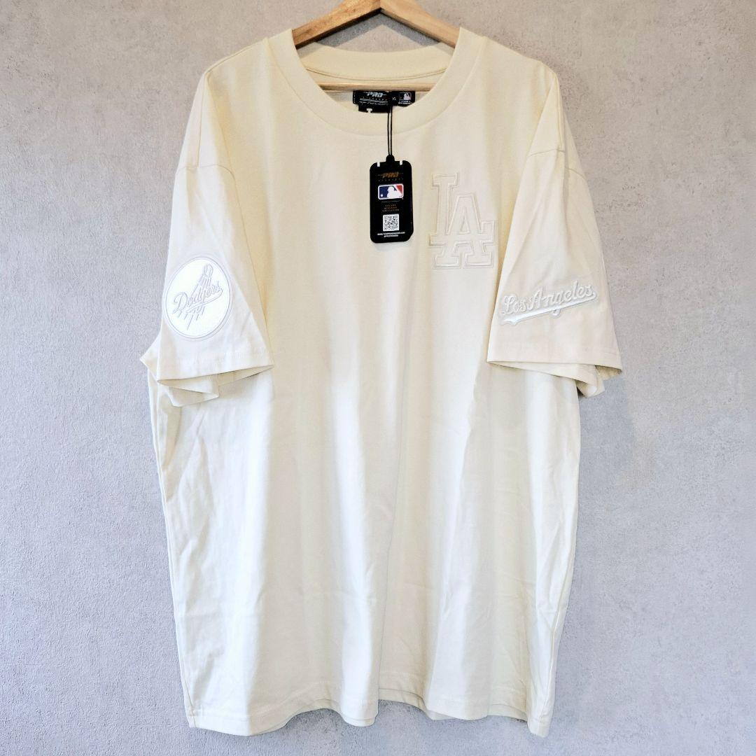 新品!!　MLB Dodgers トジャース　 ワッペン　Tシャツ　XL