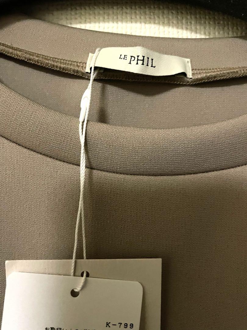 【残りわずか】 ルフィル LE PHIL SOLOTEX コンビカットソー トップス