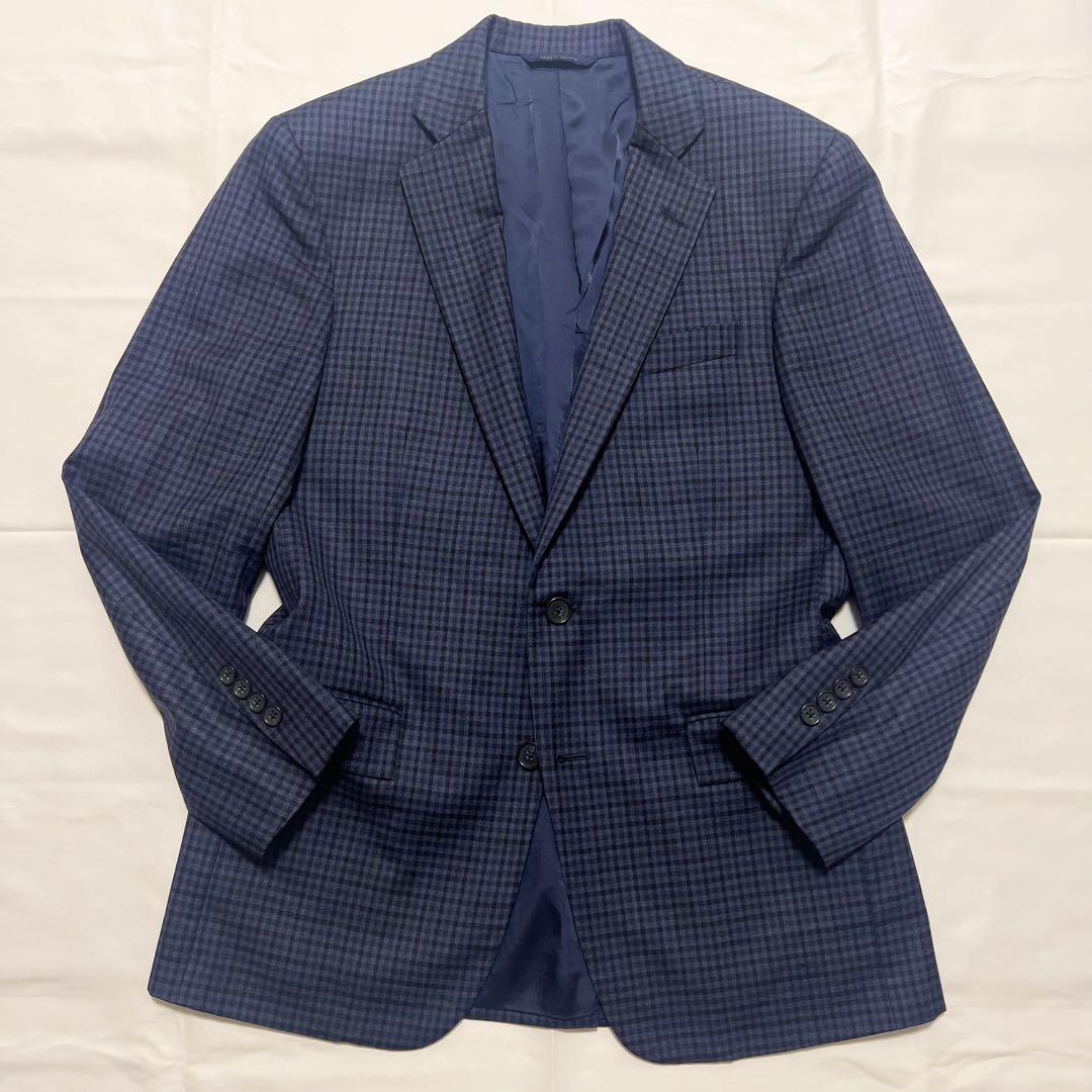現行極美品　ブルックスブラザーズ　REGEND FIT 紺ブレ L メタルボタン ミラクルクリンプウール 段返り3釦ブレザー TOKYO model