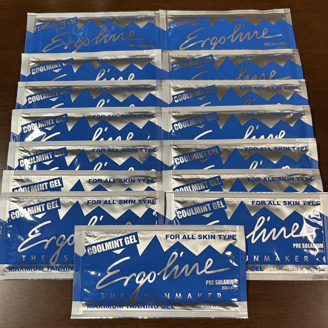 〈新品未開封〉エルゴラインisCOOL日焼け用保湿ジェル15個