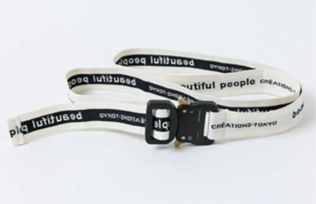 新品未使用　beautiful people ベルト logo jacquard buckle belt – beautiful people online store