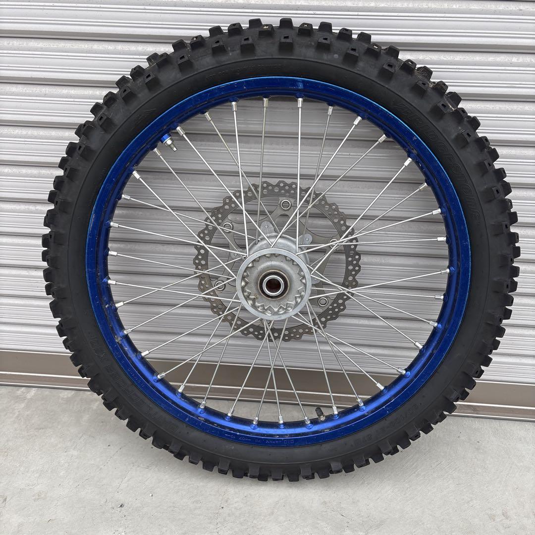 YAMAHAモトクロス22年式YZ250F タイヤ、ホイール純正