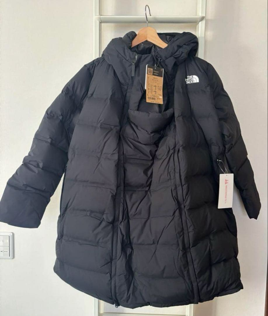 The north face ノースフェイス　マタニティダウン　ダッカー付き　L