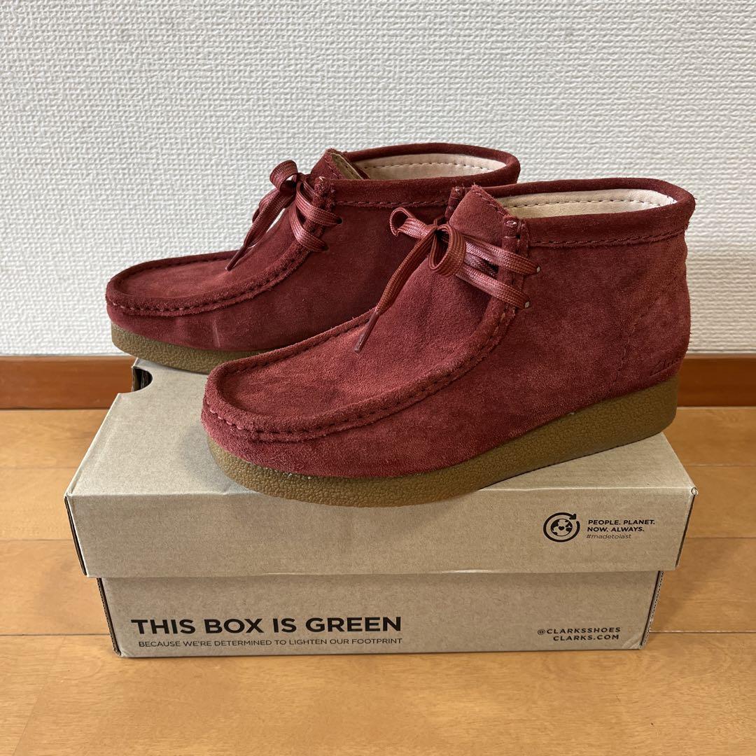 Clarks ワラビー ブーツ(ブラウン / UK3.5)