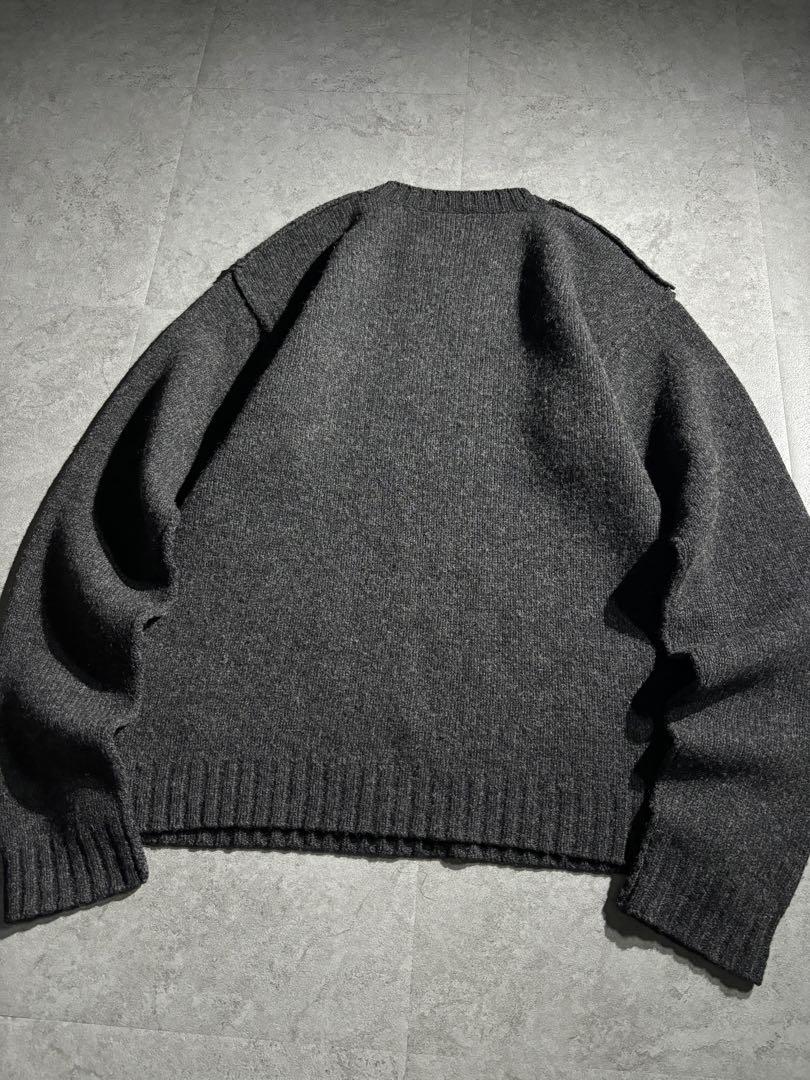 【good regular】patagonia ウールニット ダークグレーシティ