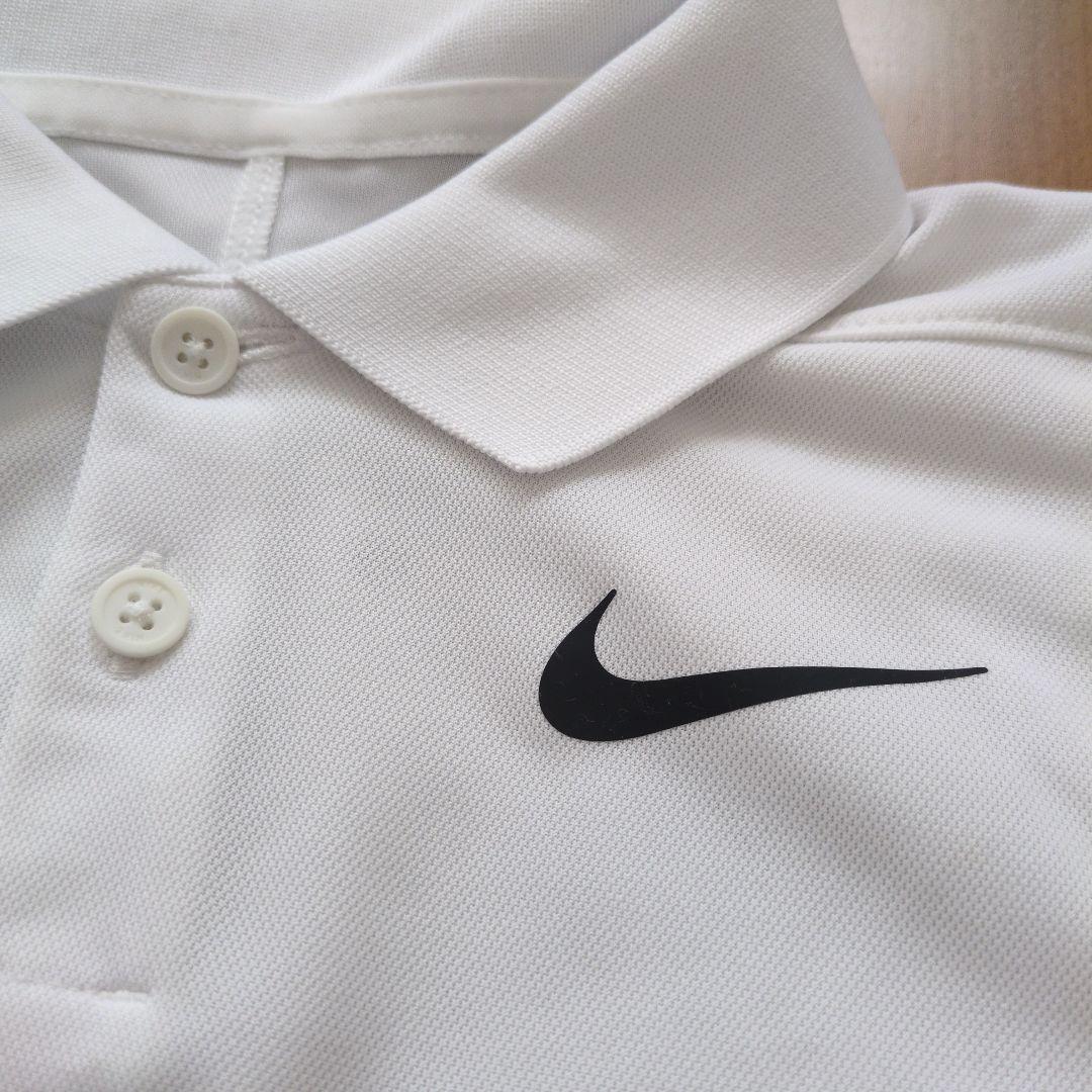 Nike】ナイキ 140cm 白 ポロシャツ Tシャツ テニスウェア - メルカリ