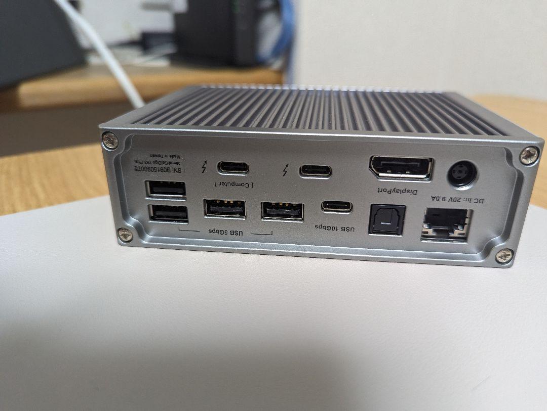 CalDigit TS3 Plus ドッキングステーション