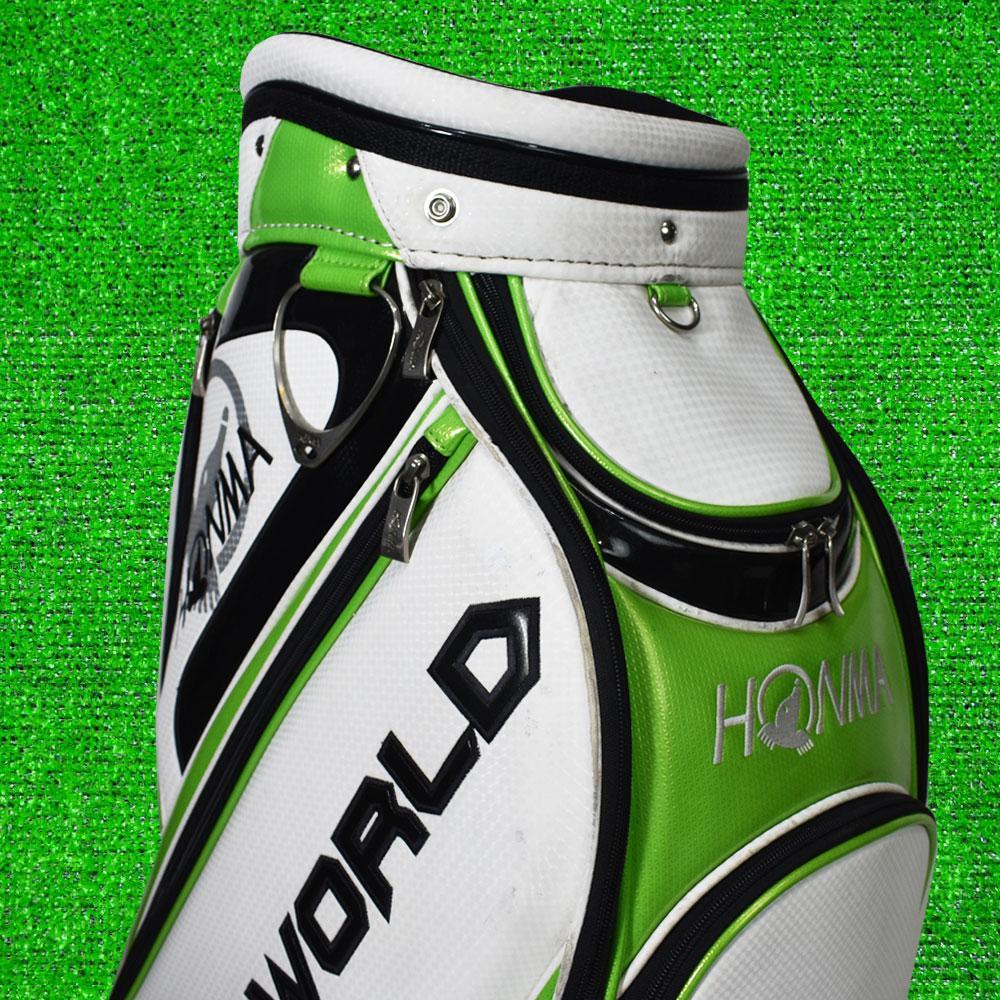 HONMA 本間ゴルフ キャディーバック9型【ホワイト】・訳