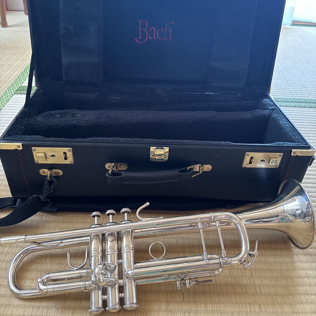 Bach トランペット Stradivarius Model 37シルバー仕上げ