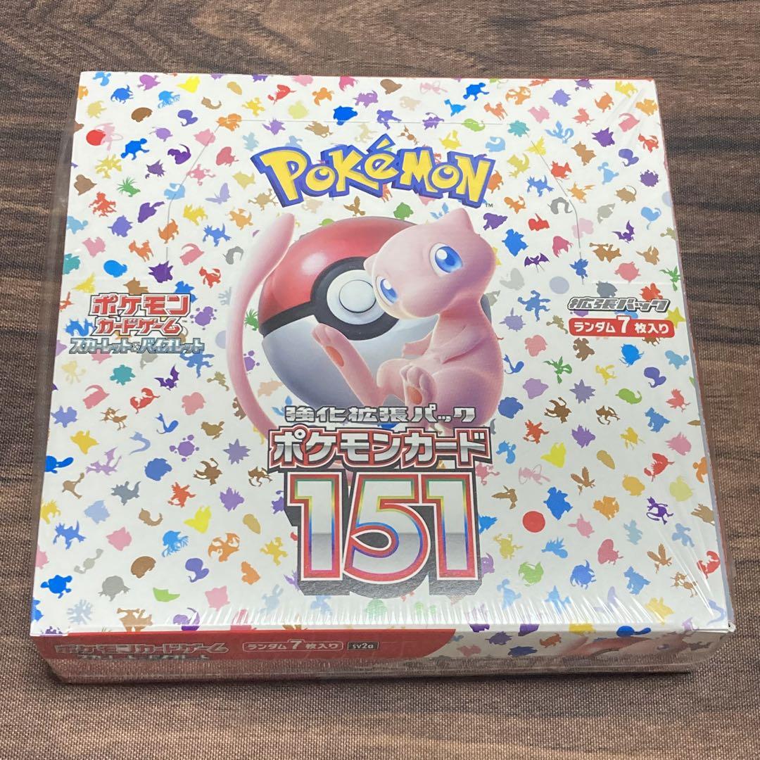 ポケカ 151 未開封BOX シュリンク付き