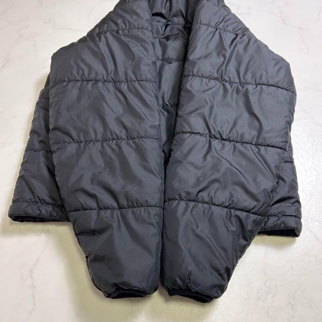 【美品】00s パタゴニア パフジャケット 中綿 フード付属 M 黒