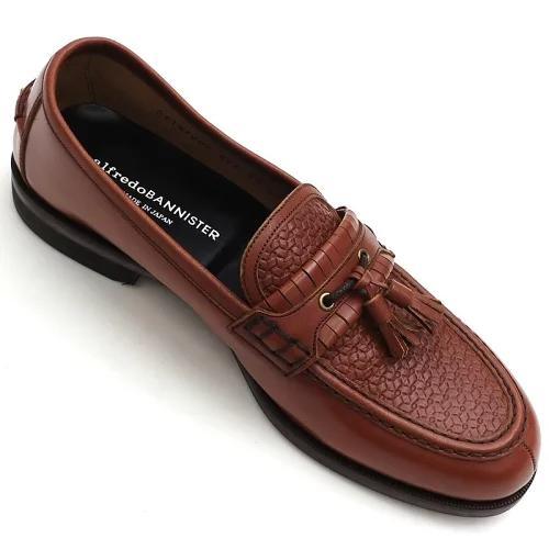 K05306 新品 alfredo BANNISTER タッセルローファー 革靴