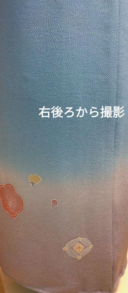 kyonpi　正絹縮緬訪問着　バッグ　草履　フルセット