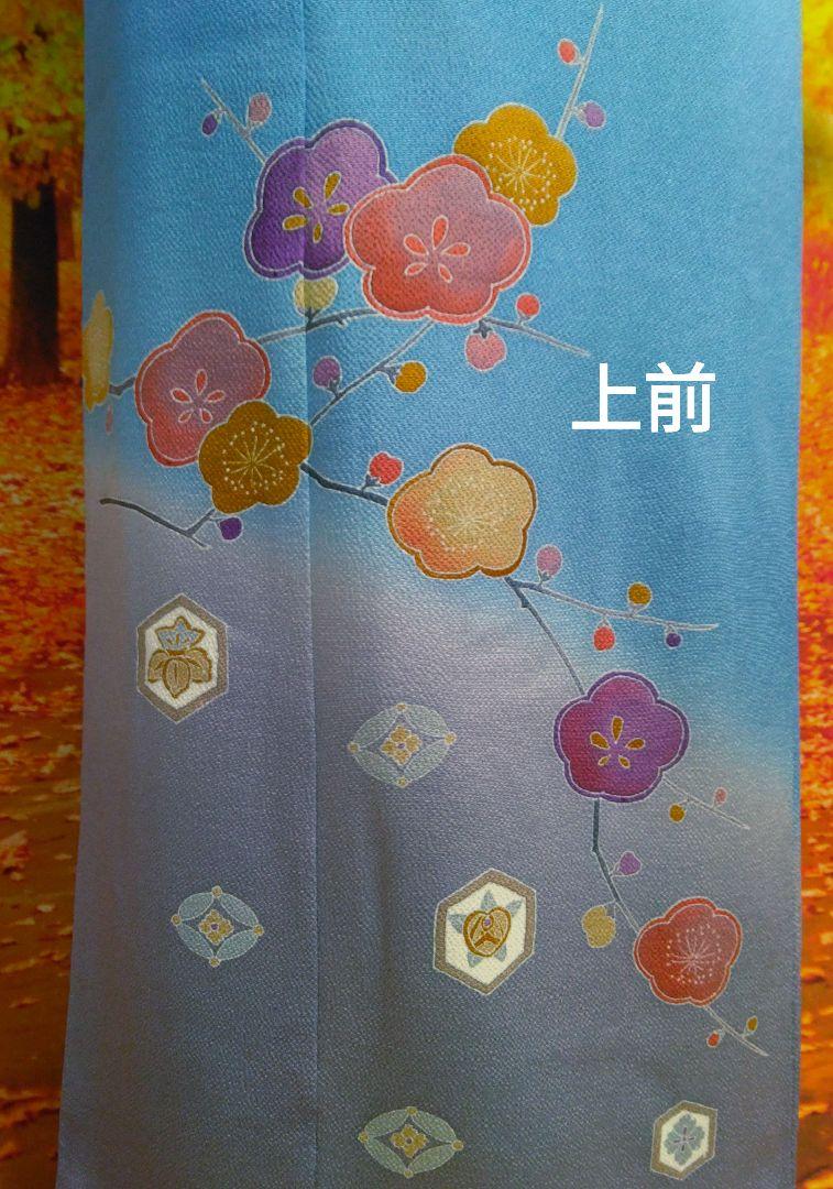 kyonpi　正絹縮緬訪問着　バッグ　草履　フルセット