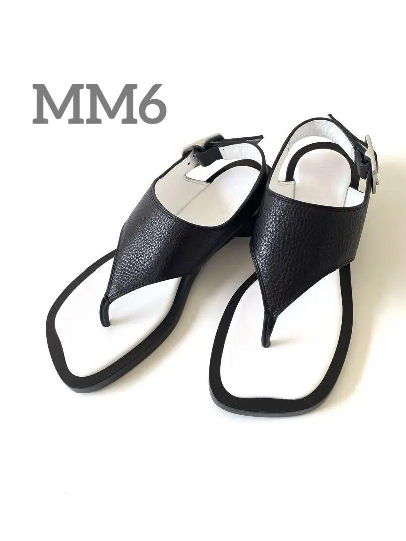 美品 MM6メゾンマルジェラ トングサンダル エムエムシックスANATOMIC 靴