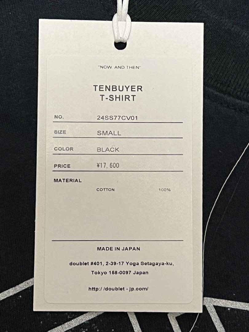新品未使用doublet 24ss TENBUYER T-SHIRTメンズ 画像6