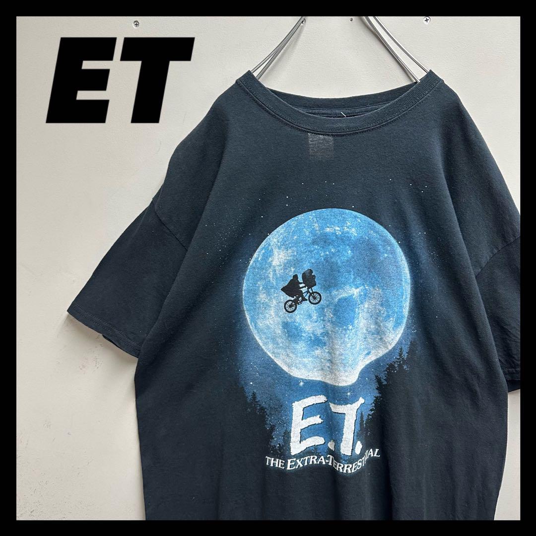 E.T. グラフィック ムービーTシャツ 名作映画　ゆったりサイズ