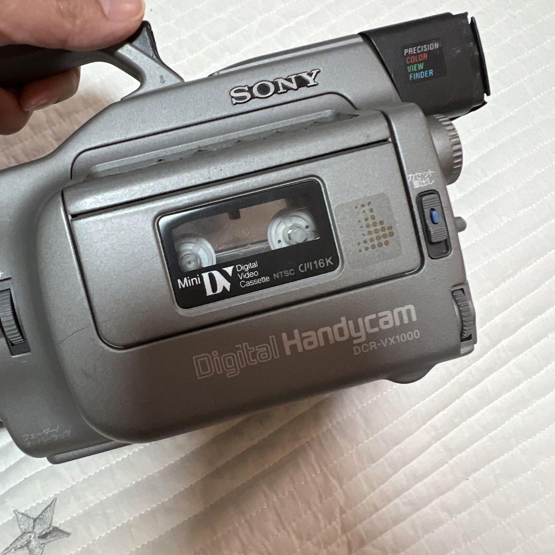 動作未確認 SONY DCR-VX1000 ビデオカメラ ジャンク