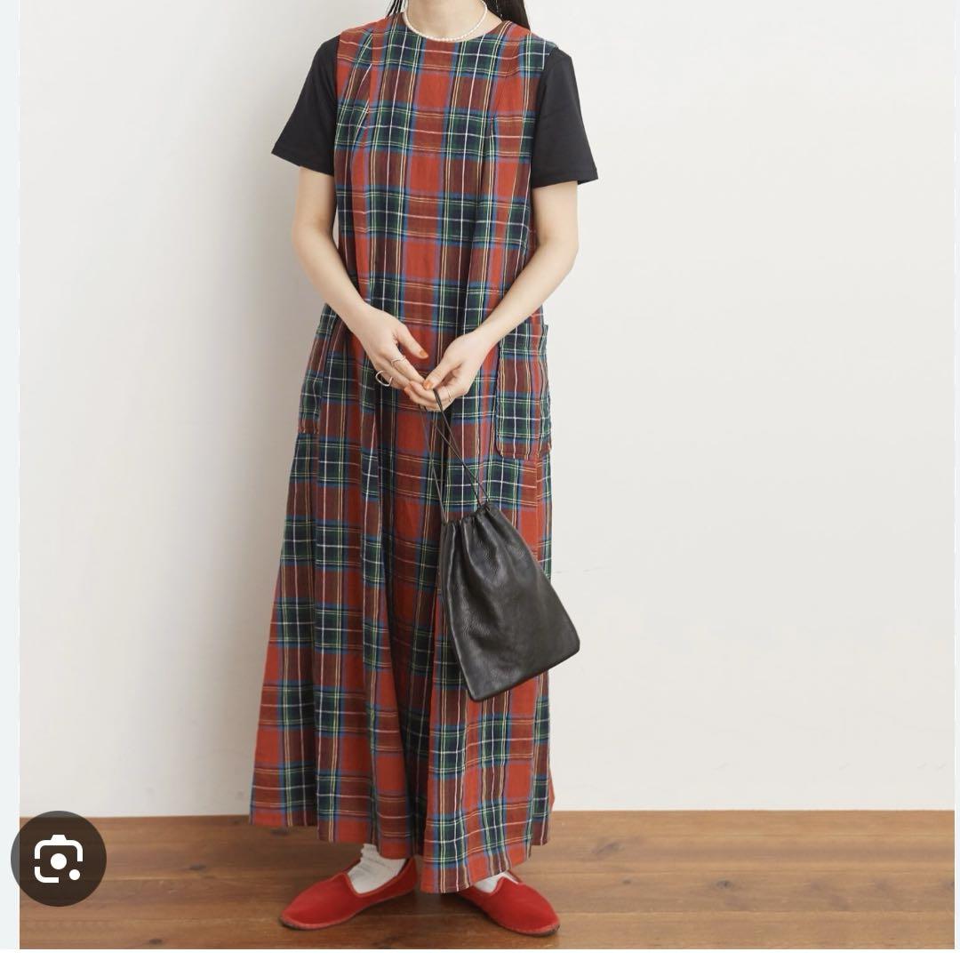 アリスチェック　ワンピース　のみ
