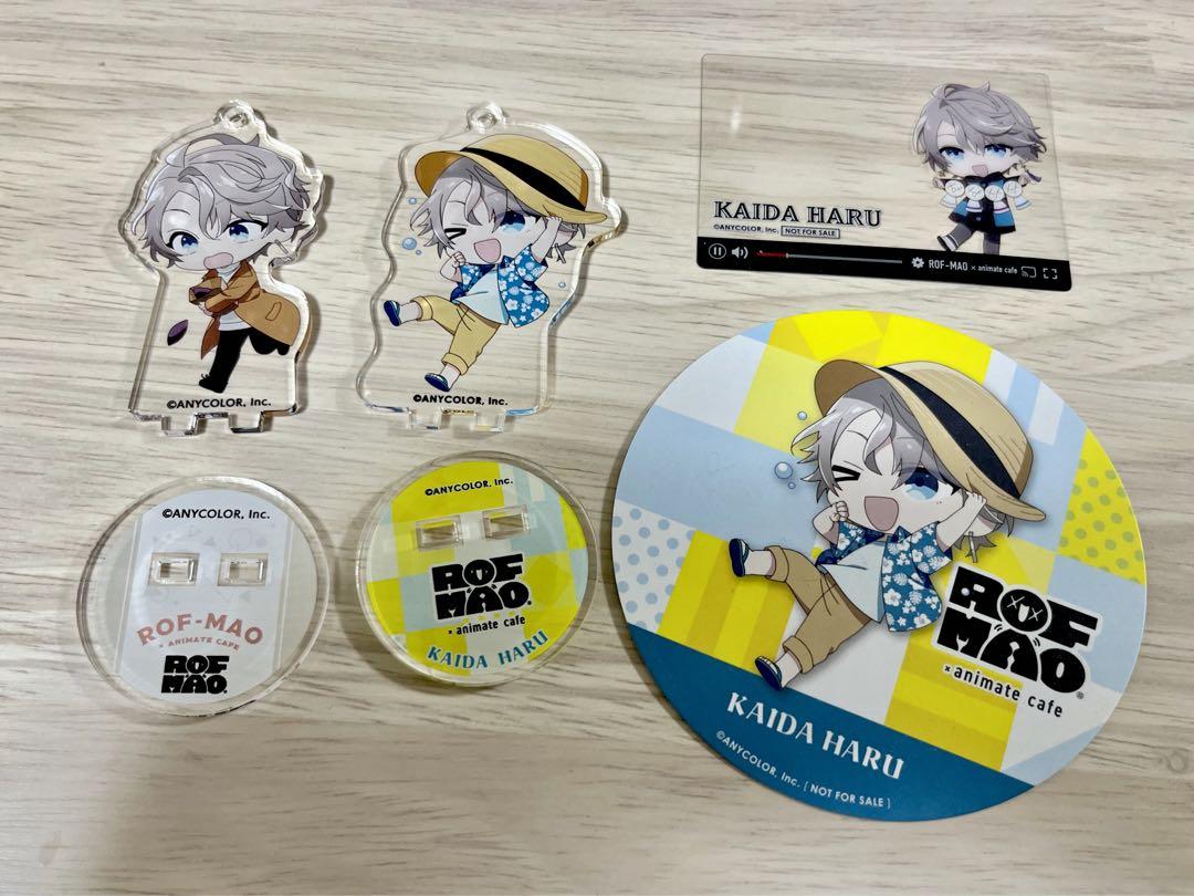 甲斐田晴　VΔLZ コラボカフェ　アクスタ　コースター　アクキー　セット VΔLZ× and GALLERY Collaboration Cafe 特設サイト